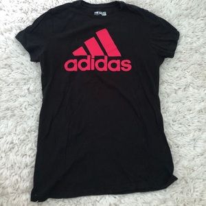 Adidas black t shirt